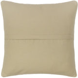 handmade Vintage Pillow Gray Blue Hand-Woven SQUARE 100% WOOL Vintage Pillow