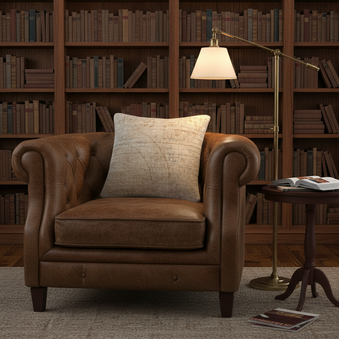 Tribal Close Vintage Distressed Handmade Rug Pillow