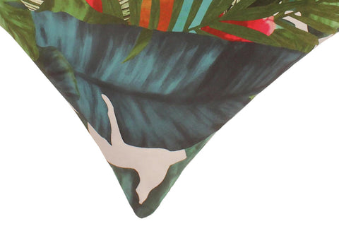 handmade  Pillow Red Green Hand-Woven SQUARE PRINTED VEL pillow