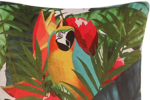 handmade  Pillow Red Green Hand-Woven SQUARE PRINTED VEL pillow