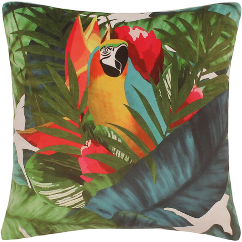 handmade  Pillow Red Green Hand-Woven SQUARE PRINTED VEL pillow