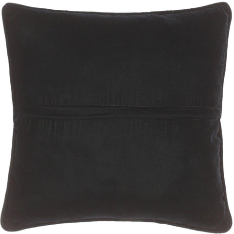 handmade  Pillow Green Blue Hand-Woven SQUARE VELVET EMBR pillow