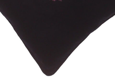 handmade  Pillow Blue Pink Hand-Woven SQUARE VELVET EMBR pillow