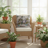 Shabby Chic Handley Silk Embroidered Handmade Pillow