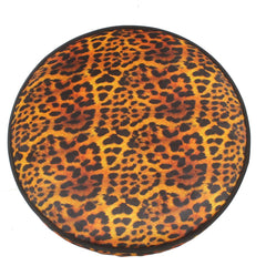 handmade Modern Victorianot Gold Black Hand-made ROUND VELVET area rug  