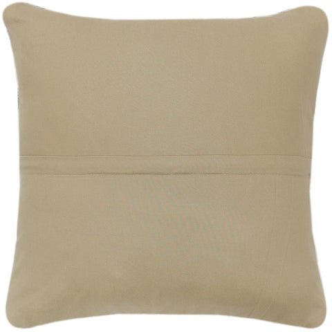 handmade Modern Red Beige Hand-Woven SQUARE 100% WOOL Pillow