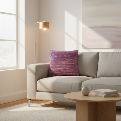 Turkish Boho Chic Hales Hand Woven Kilim Pillow