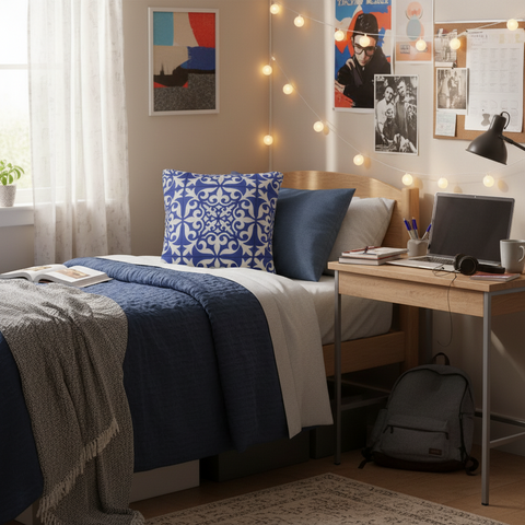 Tribal Duke Printed Italian Velvet Handmade Pillow