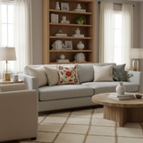 Rustic Zhou Kilim Suzani Handmade Pillow