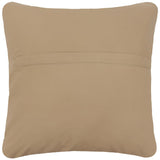 handmade Traditional Pillow Orange Red Hand-Woven SQUARE 100% WOOL Handmade pillow