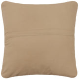 handmade Traditional Pillow Orange Red Hand-Woven SQUARE 100% WOOL Handmade pillow