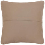 handmade Traditional Pillow Beige Blue Hand-Woven SQUARE 100% WOOL Handmade pillow