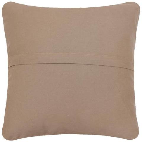 handmade Traditional Pillow Beige Blue Hand-Woven SQUARE 100% WOOL Handmade pillow