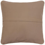 handmade Traditional Pillow Beige Blue Hand-Woven SQUARE 100% WOOL Handmade pillow