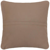 handmade Traditional Pillow Beige Blue Hand-Woven SQUARE 100% WOOL Handmade pillow