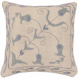 Floral Whitaker Suzani Kilim Handmade Pillow