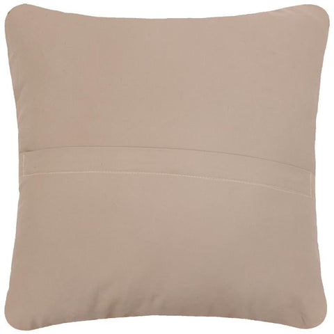 handmade Traditional Pillow Orange Red Hand-Woven SQUARE 100% WOOL Handmade pillow