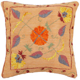 Shabby Chic Solomon Suzani Kilim Handmade Pillow