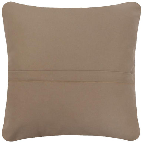 handmade Traditional Pillow Beige Red Hand-Woven SQUARE 100% WOOL Handmade pillow