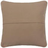 handmade Traditional Pillow Beige Red Hand-Woven SQUARE 100% WOOL Handmade pillow