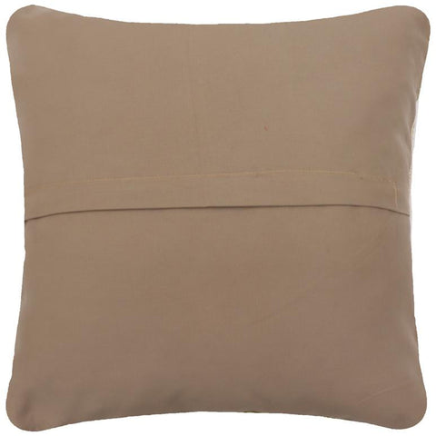 handmade Traditional Pillow Beige Red Hand-Woven SQUARE 100% WOOL Handmade pillow