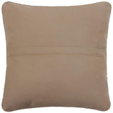 handmade Traditional Pillow Beige Red Hand-Woven SQUARE 100% WOOL Handmade pillow