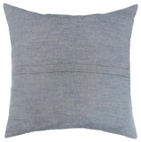 handmade Modern Pillow Blue Beige Hand-Woven SQUARE 100% WOOL  Hand woven turkish pillow  2 x 2