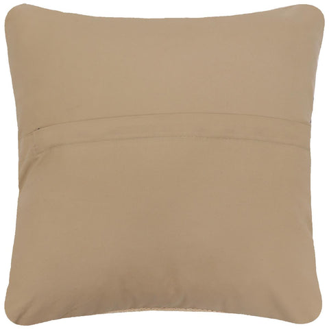 handmade Modern Pillow Beige Black Hand-Woven SQUARE 100% WOOL  Hand woven turkish pillow  2 x 2