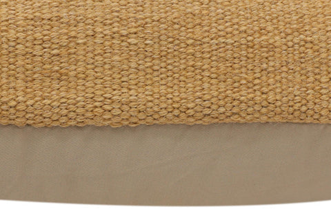 handmade Modern Pillow Brown Beige Hand-Woven SQUARE 100% WOOL  Hand woven turkish pillow  2 x 2