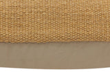 handmade Modern Pillow Brown Beige Hand-Woven SQUARE 100% WOOL  Hand woven turkish pillow  2 x 2