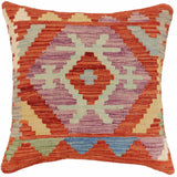Boho Chic Pope Turkish Hand-Woven Kilim Pillow