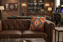 Tribal Liu Turkish Hand-Woven Kilim Pillow