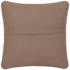 handmade Traditional Pillow Gray Rust Hand-Woven SQUARE 100% WOOL Hand woven turkish pillow2' x 2'
