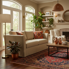 Bohemian Mercer Turkish Hand-Woven Kilim Pillow