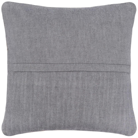 handmade Traditional Pillow Beige Gray Hand-Woven SQUARE 100% WOOL Hand woven turkish pillow2 x 2