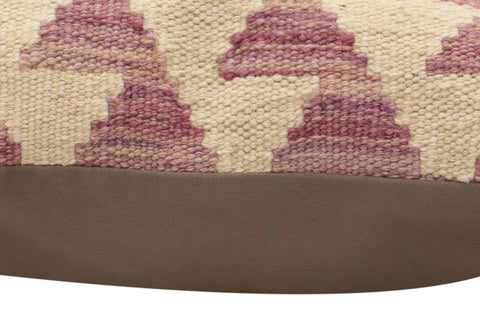 handmade Traditional Pillow Purple Blue Hand-Woven SQUARE 100% WOOL  Hand woven turkish pillow  PILLOW