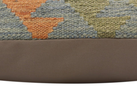 handmade Traditional Pillow Blue Red Hand-Woven SQUARE 100% WOOL  Hand woven turkish pillow  PILLOW