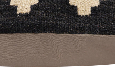 handmade Traditional Pillow Rust Blue Hand-Woven SQUARE 100% WOOL Hand woven turkish pillow2 x 2
