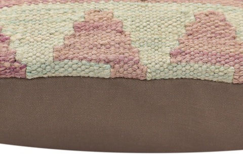 handmade Traditional Pillow Red Blue Hand-Woven SQUARE 100% WOOL  Hand woven turkish pillow  2 x 2