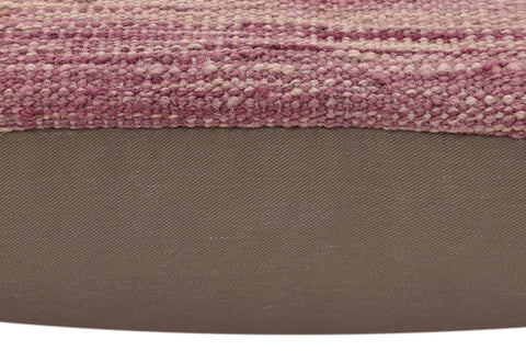 handmade Traditional Pillow Purple Gray Hand-Woven SQUARE 100% WOOL Hand woven turkish pillow2 x 2