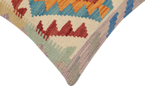 handmade Traditional Pillow Red Rust Hand-Woven SQUARE 100% WOOL Hand woven turkish pillow2 x 2