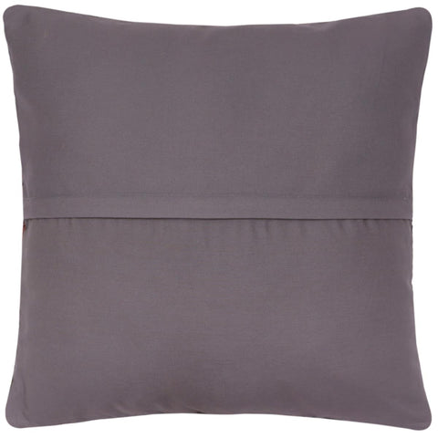 handmade Traditional Pillow Gray Brown Hand-Woven SQUARE 100% WOOL Hand woven turkish pillow2 x 2