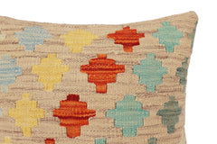 handmade Traditional Pillow Purple Rust Hand-Woven SQUARE 100% WOOL Hand woven turkish pillow2' x 2'