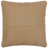 handmade Traditional Pillow Green Rust Hand-Woven SQUARE 100% WOOL Hand woven turkish pillow2' x 2'