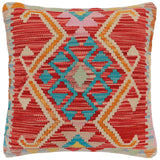 Bohemien Jose Turkish Hand-Woven Kilim Pillow - 