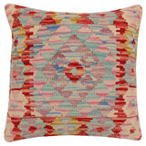 Boho Chic Stephani Turkish Hand-Woven Kilim Pillow