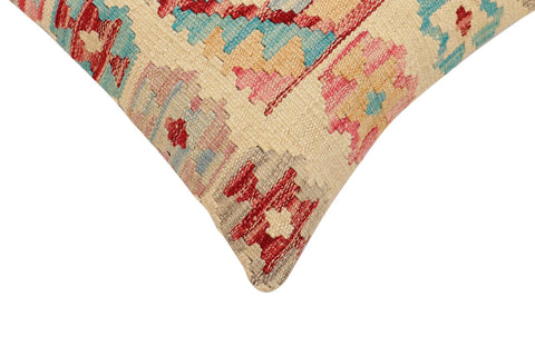 handmade Traditional Pillow Beige Rust Hand-Woven SQUARE 100% WOOL Hand woven turkish pillow2 x 2