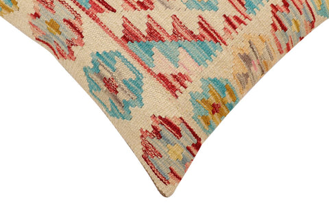 handmade Traditional Pillow Beige Rust Hand-Woven SQUARE 100% WOOL Hand woven turkish pillow2 x 2