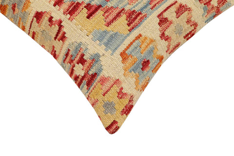 handmade Traditional Pillow Beige Rust Hand-Woven SQUARE 100% WOOL Hand woven turkish pillow2 x 2