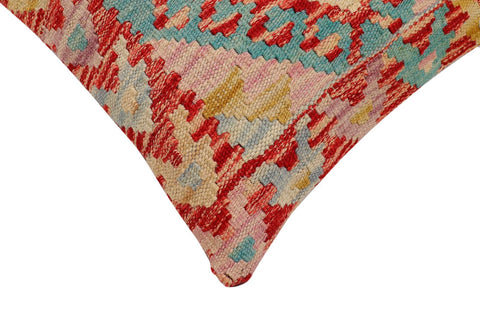 handmade Traditional Pillow Red Beige Hand-Woven SQUARE 100% WOOL Hand woven turkish pillow2 x 2